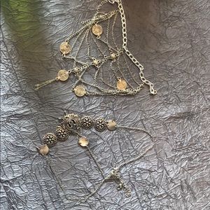 Boho headpiece and matching bracelet